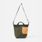 UNIVERSAL WORKS Recycled Tech Canvas Small Tote Bag in Olive