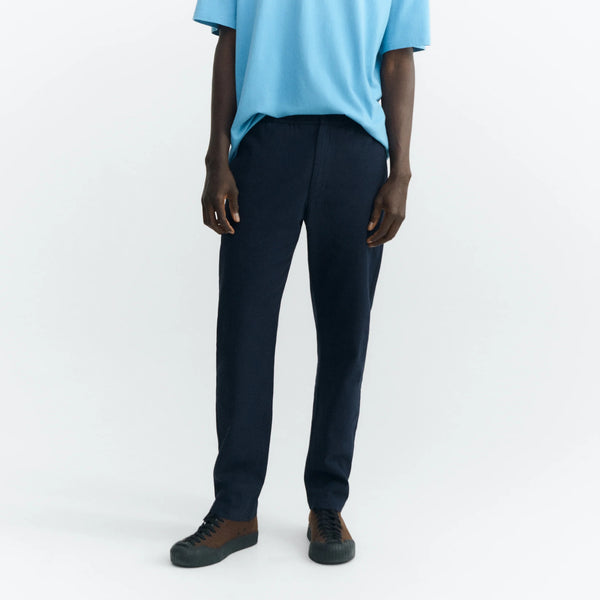 THINKING MU Light Travel Pants in Blue