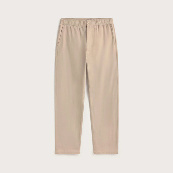 THINKING MU Light Travel Pants in Ecru