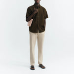 THINKING MU Light Travel Pants in Ecru