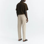 THINKING MU Light Travel Pants in Ecru