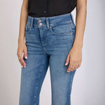 NYDJ HR Bailey Relaxed Straight Crop Jeans in Breezy Palms