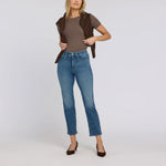 NYDJ Higher Rise Marilyn Ankle Jeans in Breezy Palms