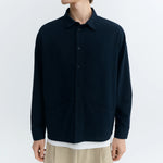 THINKING MU Jim Shirt in Navy
