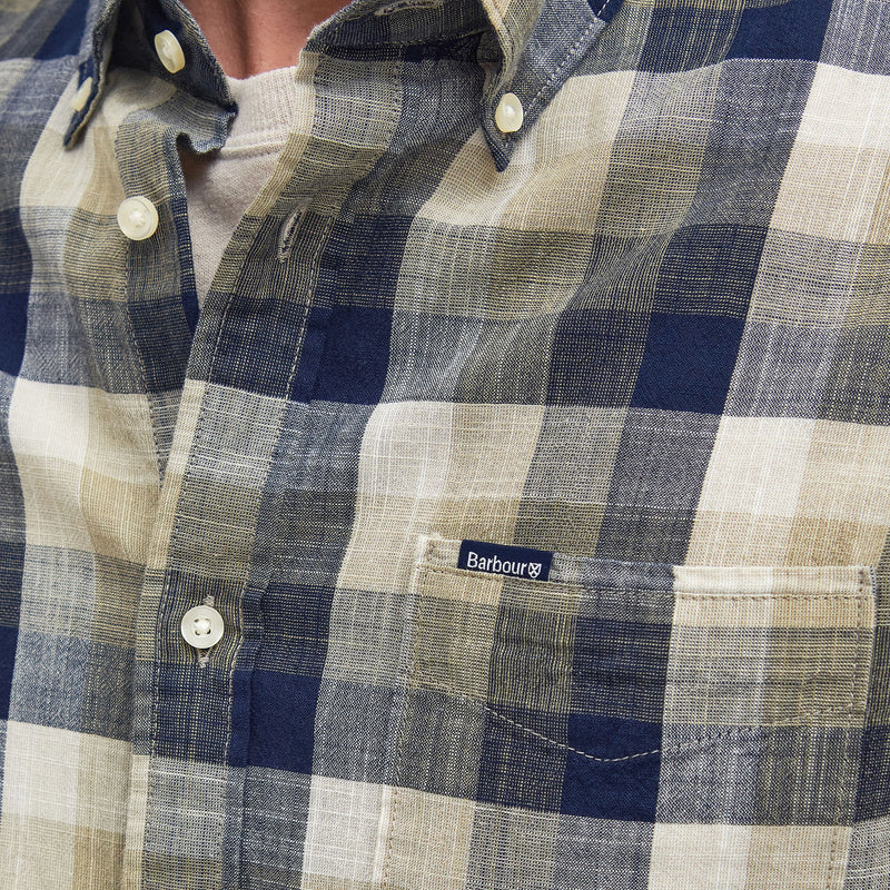 Hillroad tailored Shirt in Olive Collen & Clare