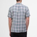BARBOUR Midfield Tartan Summerfit Shirt in Bleached Pine Tartan