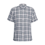 BARBOUR Midfield Tartan Summerfit Shirt in Bleached Pine Tartan