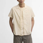 BARBOUR Parkvale Slub Relaxed Shirt in Neutral