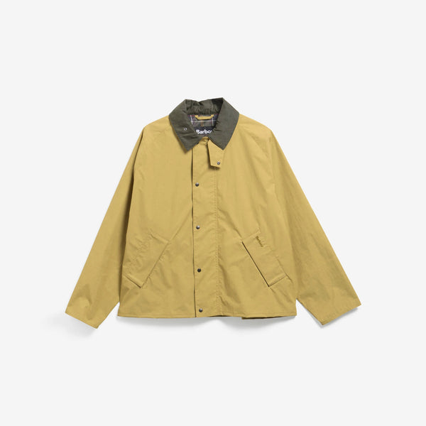 BARBOUR Ripstop Transport Showerproof Jacket in Golden Green