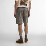 BARBOUR Fife Checked Shorts in Neutral