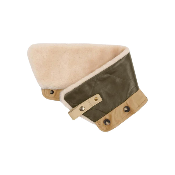 MARFA STANCE Aviator Collar in Blush/Moss
