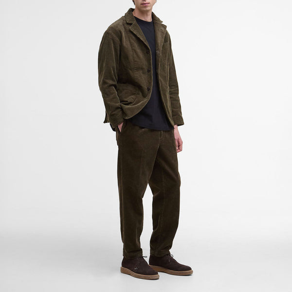 BARBOUR Elmbank Cord Blazer in Olive