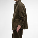 BARBOUR Elmbank Cord Blazer in Olive