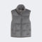 S MAX MARA MTCAmoroso Water-Repellent Padded Cashmere & Canvas Gilet in Medium Grey