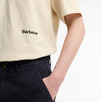 BARBOUR Ursula Canvas Trousers in Dark Navy