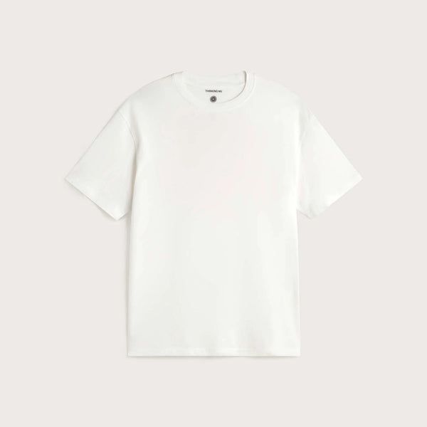 THINKING MU People Aaron T Shirt  in White