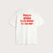THINKING MU People Aaron T Shirt  in White