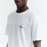 THINKING MU Pescatore Zach T Shirt in White