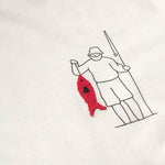 THINKING MU Fisherman Zach T Shirt in White