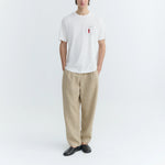 THINKING MU Fisherman Zach T Shirt in White