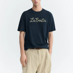 THINKING MU La Costa Zach T Shirt in Blue