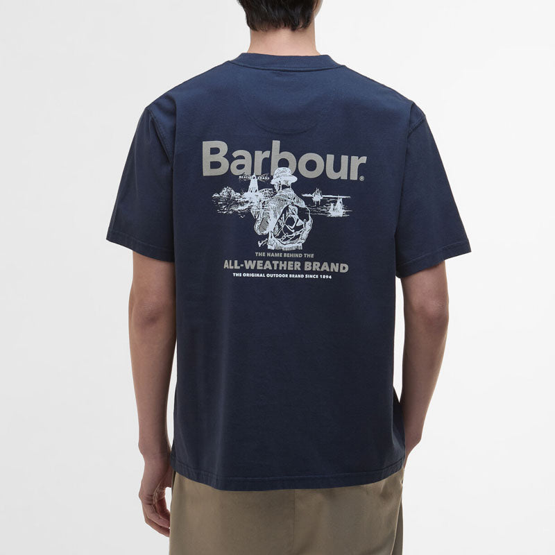Tシャツ・カットソー Barbour SS25 TRACKER CASUAL SHIRT (MCA0978 MCA BE31) Barbour Tracker Casual Shirt Clothing – BALTINI