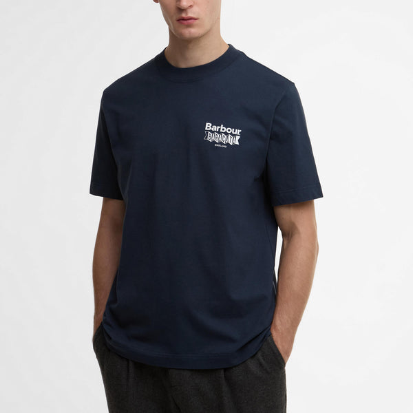 BARBOUR Baracuta T-Shirt in Navy