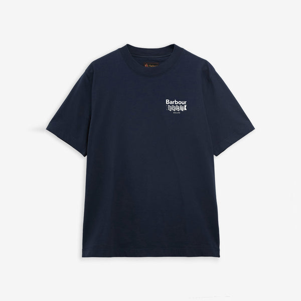 BARBOUR Baracuta T-Shirt in Navy
