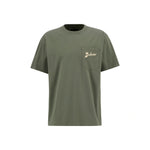 BARBOUR Links Oversized T-Shirt in Green Slate