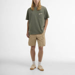BARBOUR Links Oversized T-Shirt in Green Slate