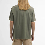 BARBOUR Links Oversized T-Shirt in Green Slate