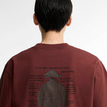 BARBOUR Ursula Fit Graphic T Shirt in Chestnut