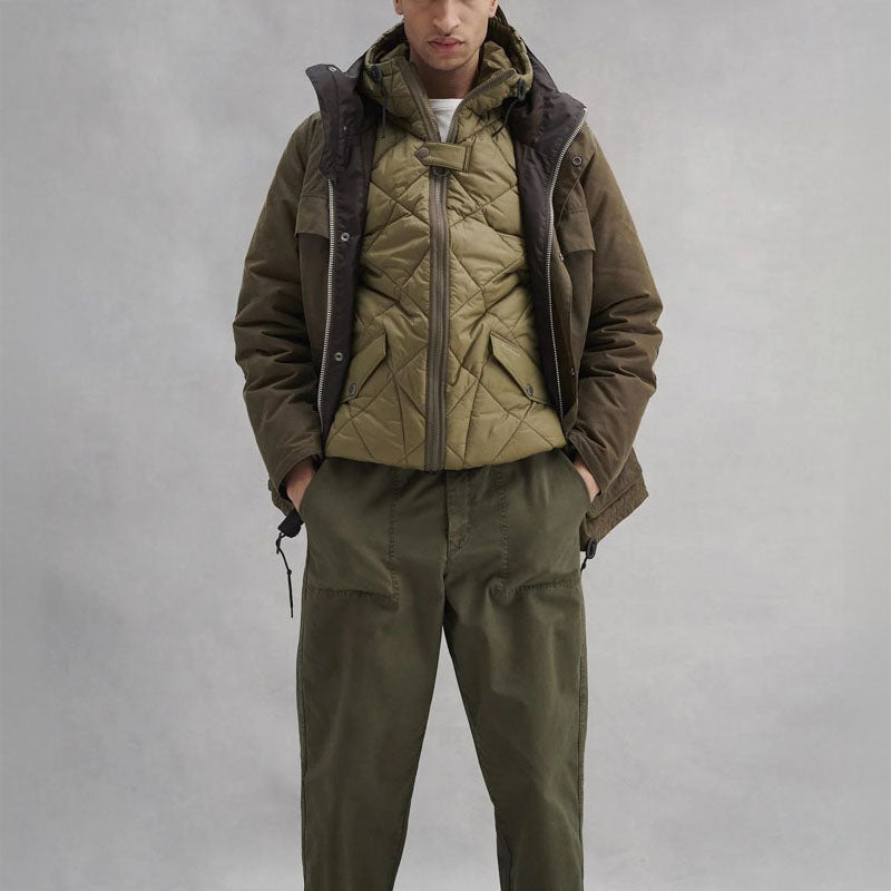 Buy BARBOUR Durham Re-engineered Wax Jacket in Beech | Collen & Clare