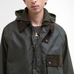 BARBOUR Solway Wax Jacket in Olive