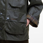 BARBOUR Solway Wax Jacket in Olive