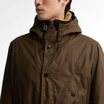 BARBOUR Ursula Wax Parka in Bark