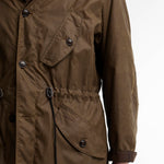 BARBOUR Ursula Wax Parka in Bark