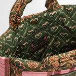 BARBOUR Barbour X Farm Rio Maria Clara Tote Bag in Pink Tartan