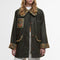 BARBOUR Barbour X Farm Rio Maria Clara Wax Jacket in Fern/Green Heart Print