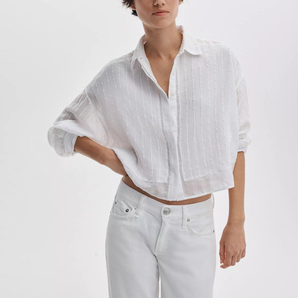 RAG & BONE Marin Shirt in White