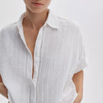 RAG & BONE Marin Shirt in White