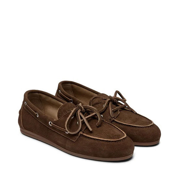 PAVEMENT Marin Loafer in Brown/Suede