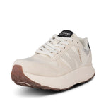 WODEN Mathilde Runner Leather Sneaker in Blanc de Blanc