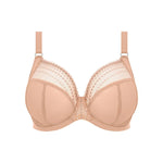 ELOMI Matilda Underwire Plunge Bra in Cafe Au Lait