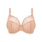 ELOMI Matilda Underwire Plunge Bra in Cafe Au Lait