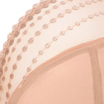 ELOMI Matilda Underwire Plunge Bra in Cafe Au Lait