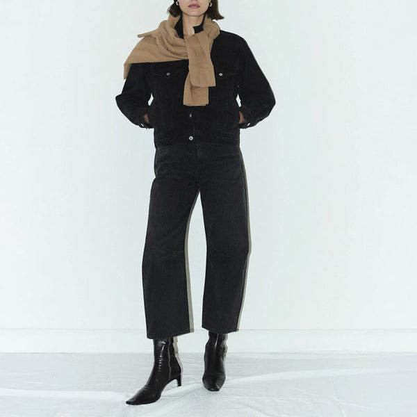 CITIZENS OF HUMANITY Miro Tapered Barrel Leg Jeans in Domino