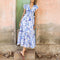 NEW DAY ORIGINALS Misha Cotton Dress in Paradise Blue