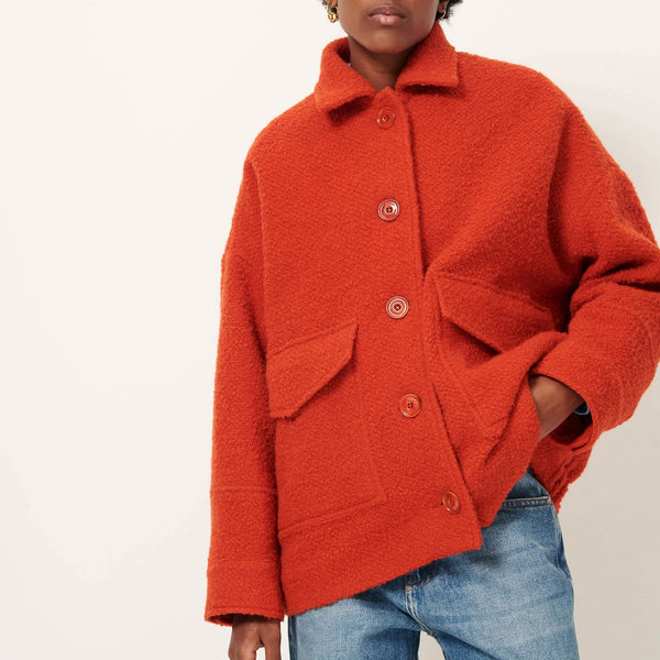 SESSUN Morrison Short Coat in Vitamin