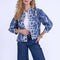 NEW DAY ORIGINALS Muse Reversible Cotton Jacket in Indigo